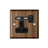 Vintage Brass Toggle Light Switch