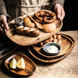 Nordic Natural Wooden Serving Plates