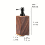 Elegant Wooden Soap Dispenser