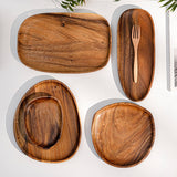 Nordic Natural Wooden Serving Plates