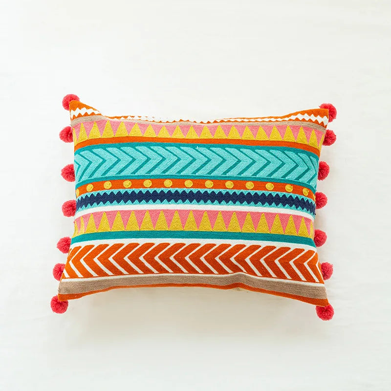 Nordic Ethnic Cotton Pillow Cover