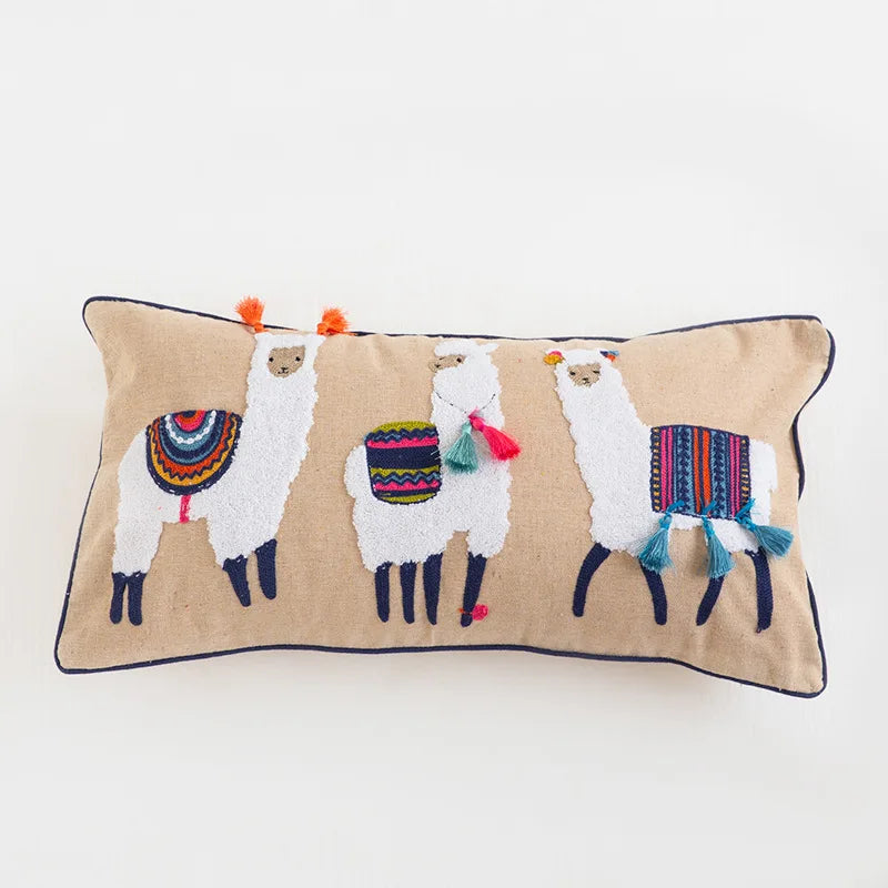Nordic Ethnic Cotton Pillow Cover