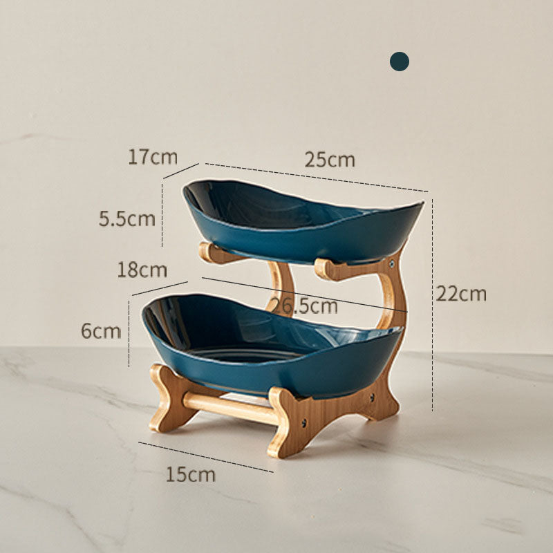 Nordic Tiered Fruit & Serving Bowl
