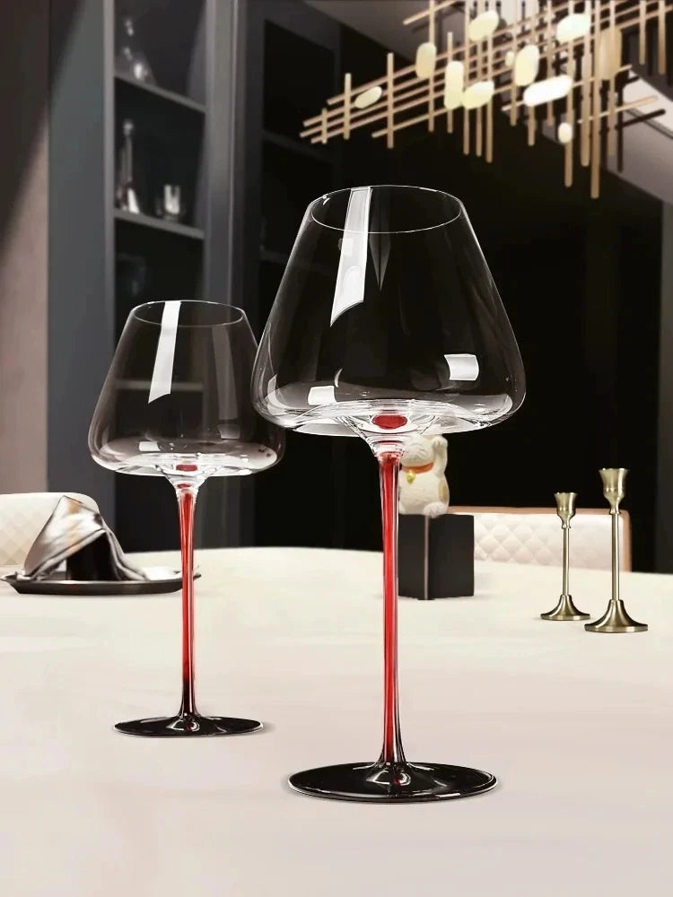 Elegant Crystal Wine Glass Set 720ml