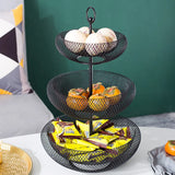 Passe a cesta de frutas, 3 categorias, fruteira, apoio para o petisco criativo, pão, armazenamento, tabela, bandeja do petisco