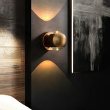 Modern Brass LED Wall Light