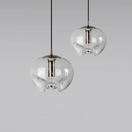 Minimalist Glass Chandelier, Stylish Pendant Lighting Fixture for Modern Home, Office, Cafe, Restaurant Interior Design