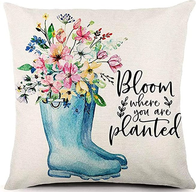Spring Fresh Floral Cushion Covers – 45 × 45cm