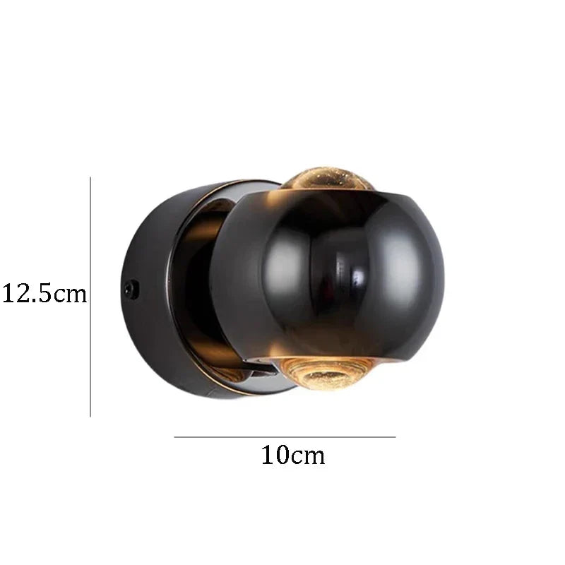 Modern Brass LED Wall Light