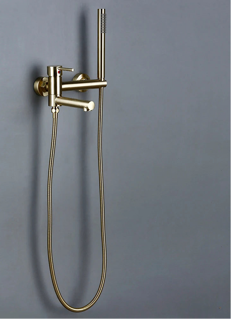 Baglaminux-conjunto de chuveiro, ducha e banheira feitas em bronze, controle duplo, cores preta