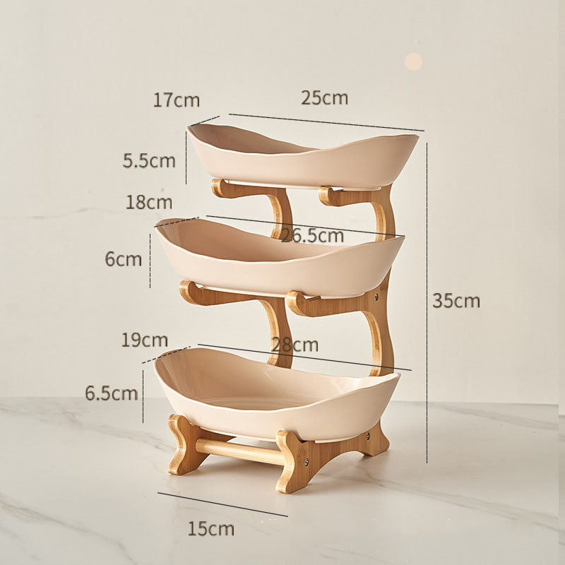 Nordic Tiered Fruit & Serving Bowl