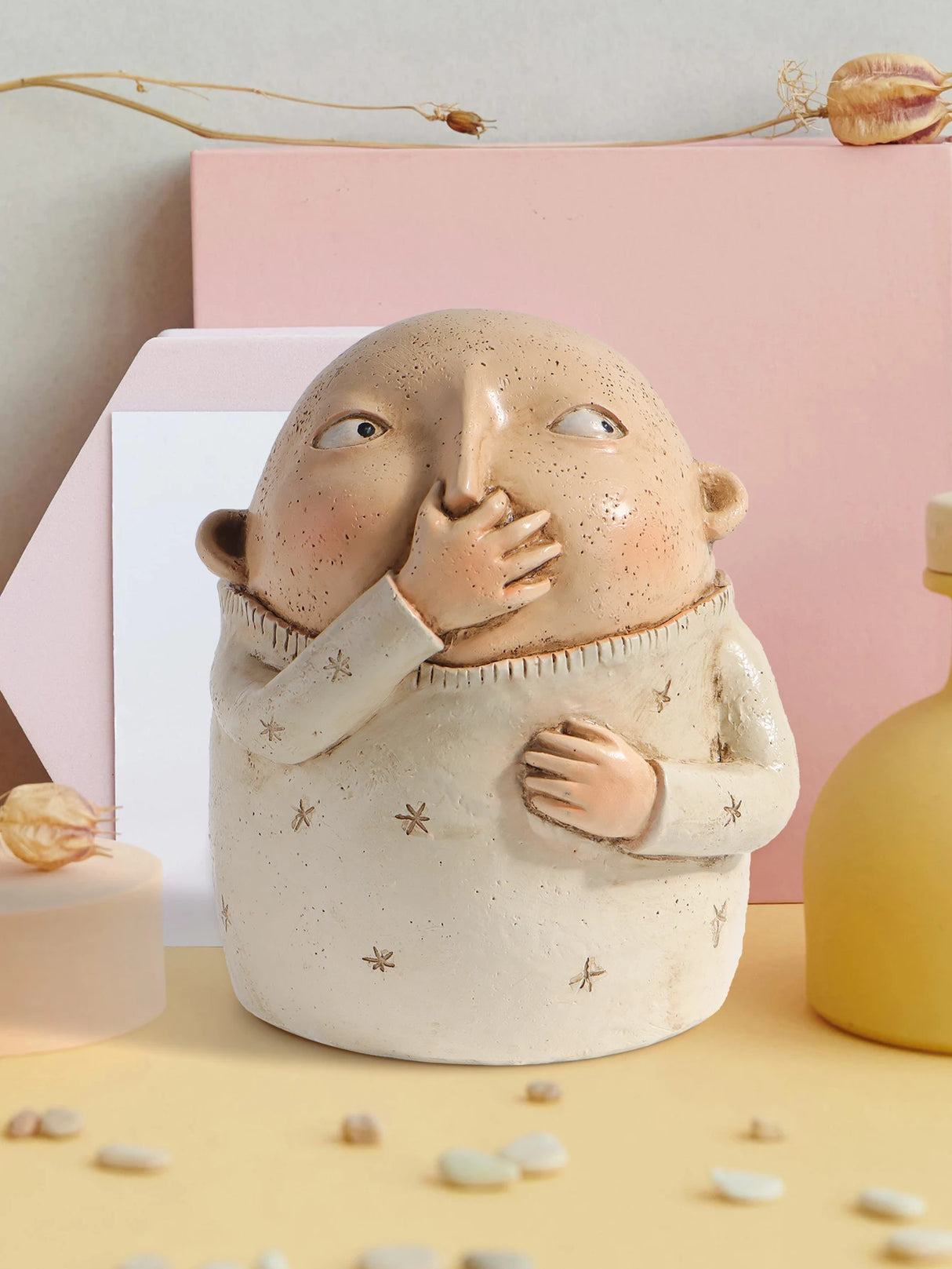 Whimsical Resin Figurine