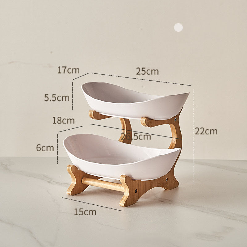 Nordic Tiered Fruit & Serving Bowl