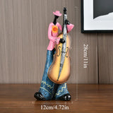 Abstract Musician Resin Statue