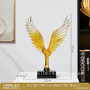 Elegant Transparent Wing Decor