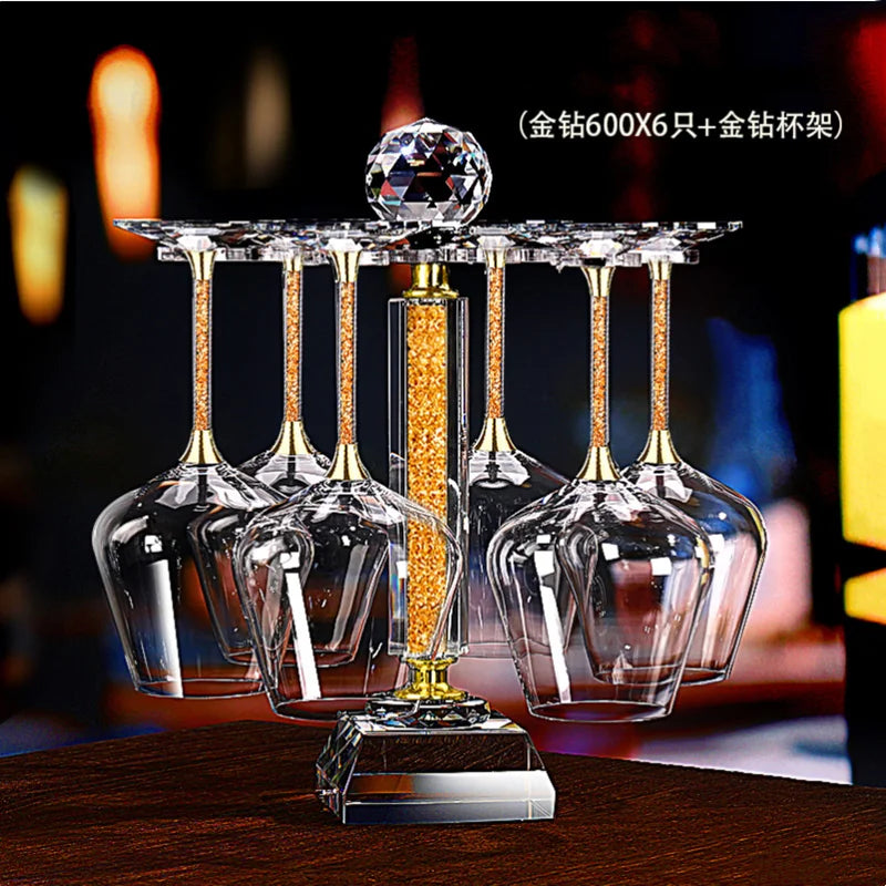 Elegant Crystal Wine Set