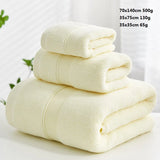 Luxurious Cotton Towel Set - 3 Piece
