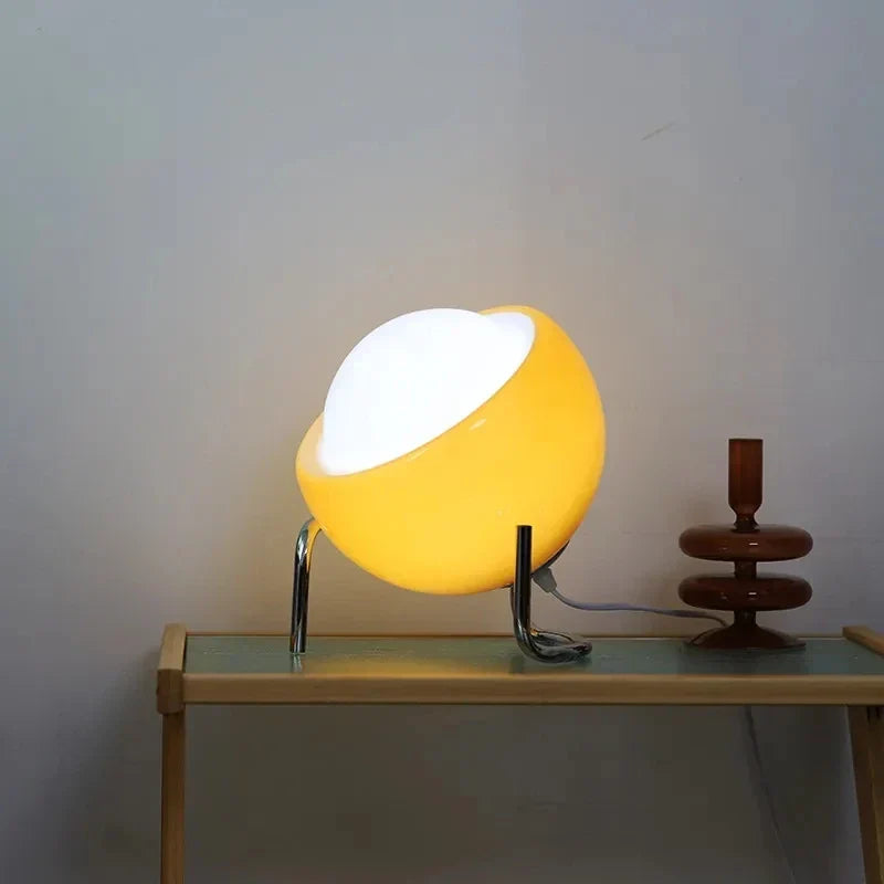 Rune Bauhaus Glass Table Lamp