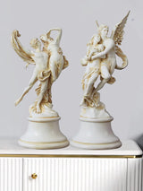 Escultura do Antigo Deus Grego do Amor, Estátua de Resina, Figuras Criativas, Decoração do Quarto do Anjo, Ornamento Retro, Presente de Casamento, Presente Casal