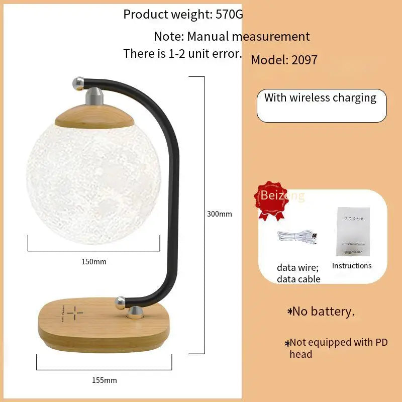 Moonlight Wireless Charging Lamp