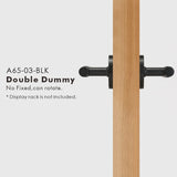 Elegant Brass Door Handle Set