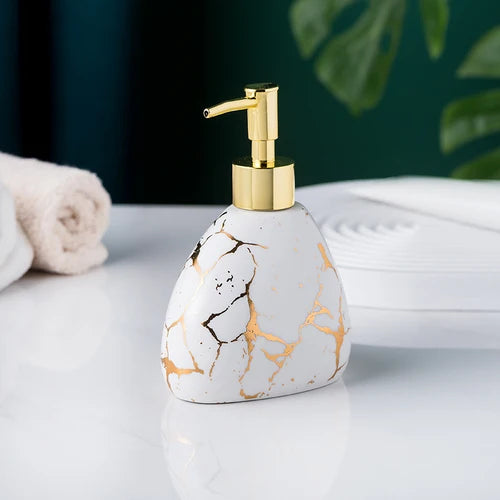 Elegant Marble Bathroom Set