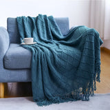 Cozy Knit Throw Blanket
