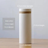Modern White Vase with Hemp Rope