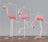 Fleur Pink Flamingo Sculpture