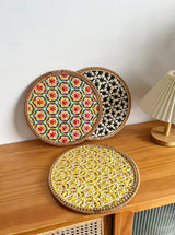 Natural Rattan Woven Placemats – 30cm