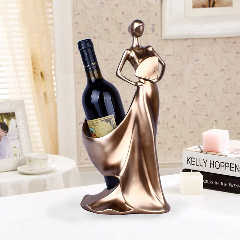 Elara Lady Wine Bottle Holder