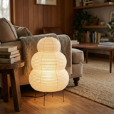 Wabi-Sabi Rice Paper LED Lamp