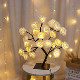 LED Rose Tree Table Lamp – USB Decorative Light 45cm