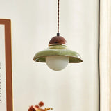 Green Ceramic Pendant Light
