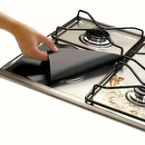 4-Piece Reusable Gas Hob Protectors | Non-Stick, Washable & Heat-Resistant