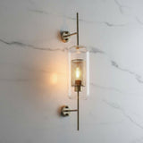 Modern Glass Bathroom Wall Light
