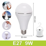 E27 Rechargeable Emergency LED Light Bulb – Portable Camping & Home Light