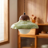 Green Ceramic Pendant Light