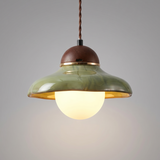 Green Ceramic Pendant Light