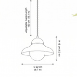 Green Ceramic Pendant Light