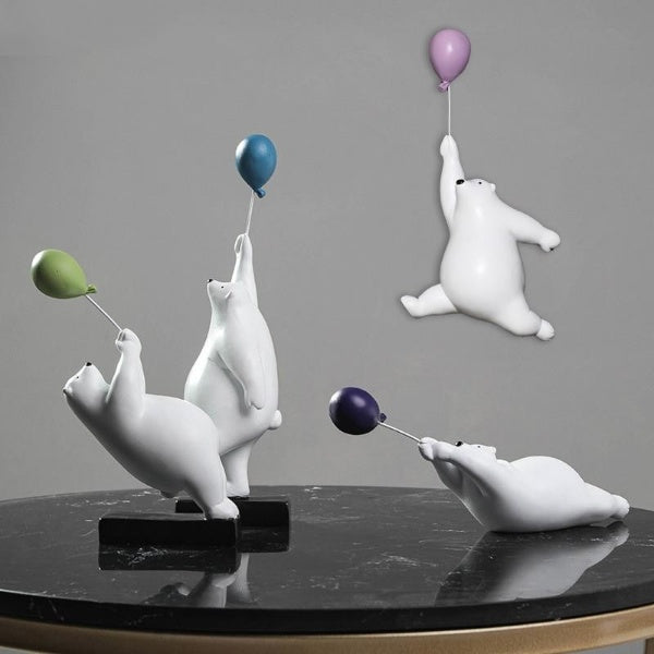 Nanu Polar Bear Balloon Sculpture