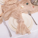 Set of 6 Cotton Gauze Napkins – 50 × 50cm