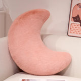 Crescent Moon Plush Cushion – Soft & Cosy