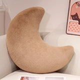 Crescent Moon Plush Cushion – Soft & Cosy