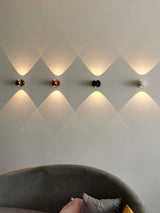 Modern Brass LED Wall Light