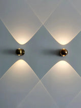 Modern Brass LED Wall Light