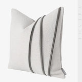 Minimalist Stitched Cushion – 45 × 45cm