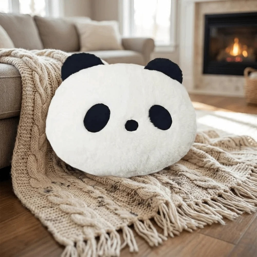 Kawaii Panda Plush Cushion – 30cm