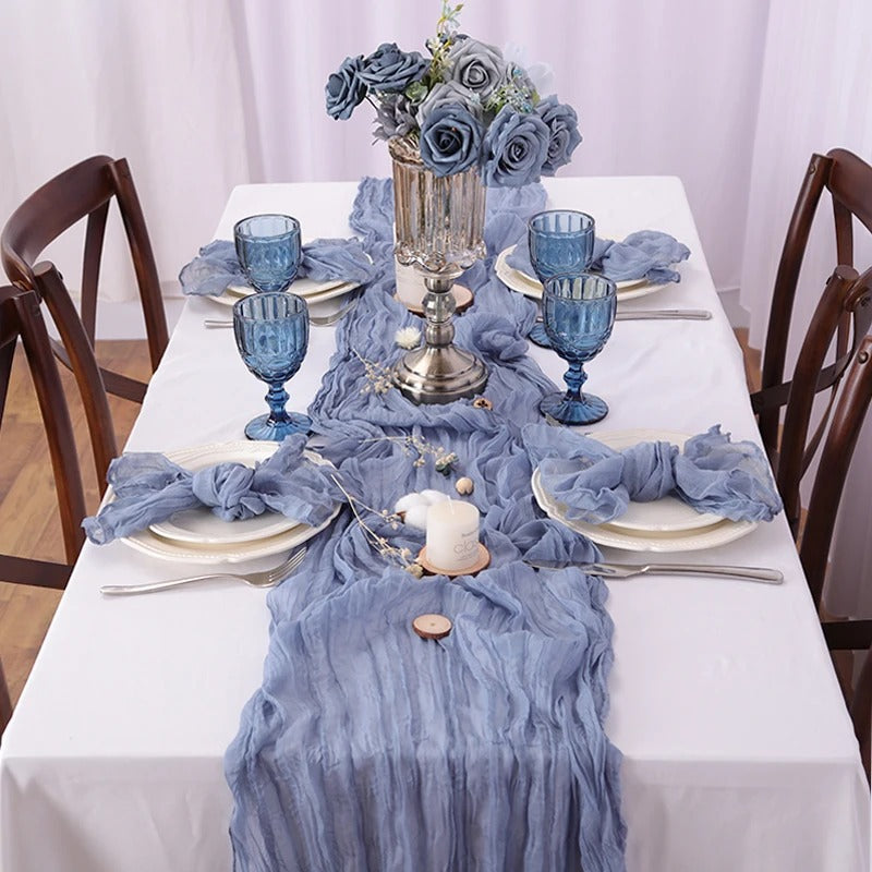 Set of 6 Cotton Gauze Napkins – 50 × 50cm