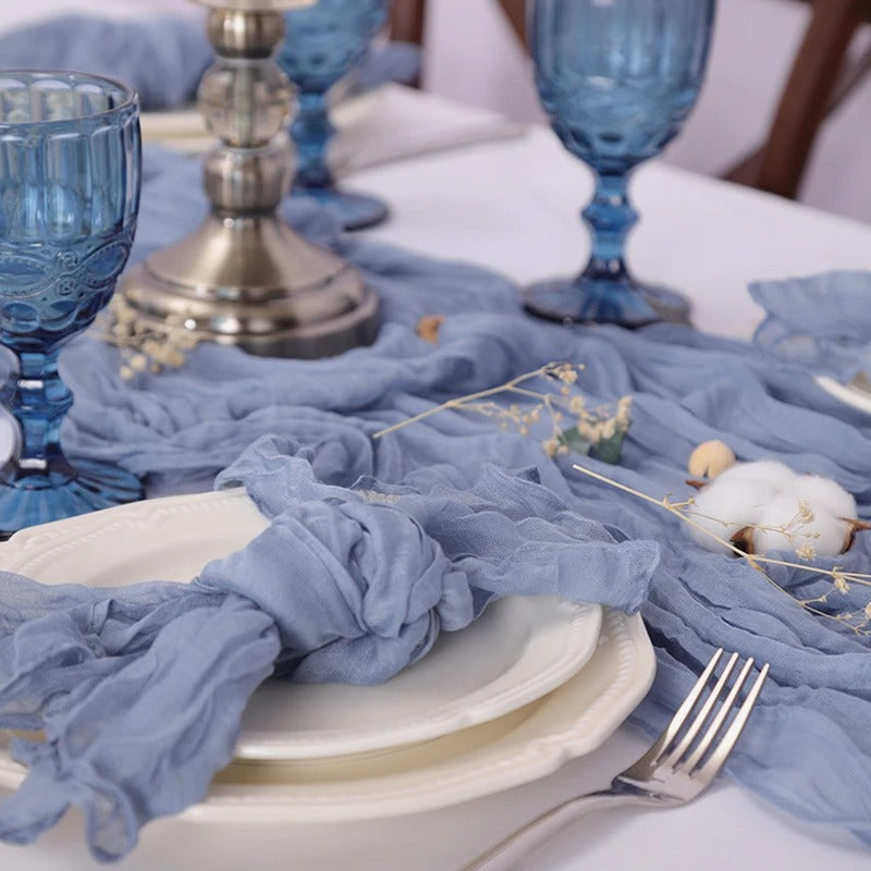 Set of 6 Cotton Gauze Napkins – 50 × 50cm
